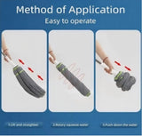 Ultimate Microfiber Floor Cleaning System: Self-Wringing Twist Mop with Ergonomic Stainless Steel Handle